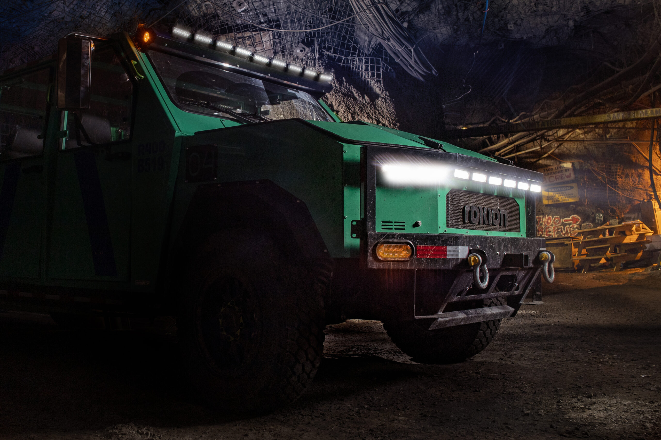 Rokion8 ramp control systems