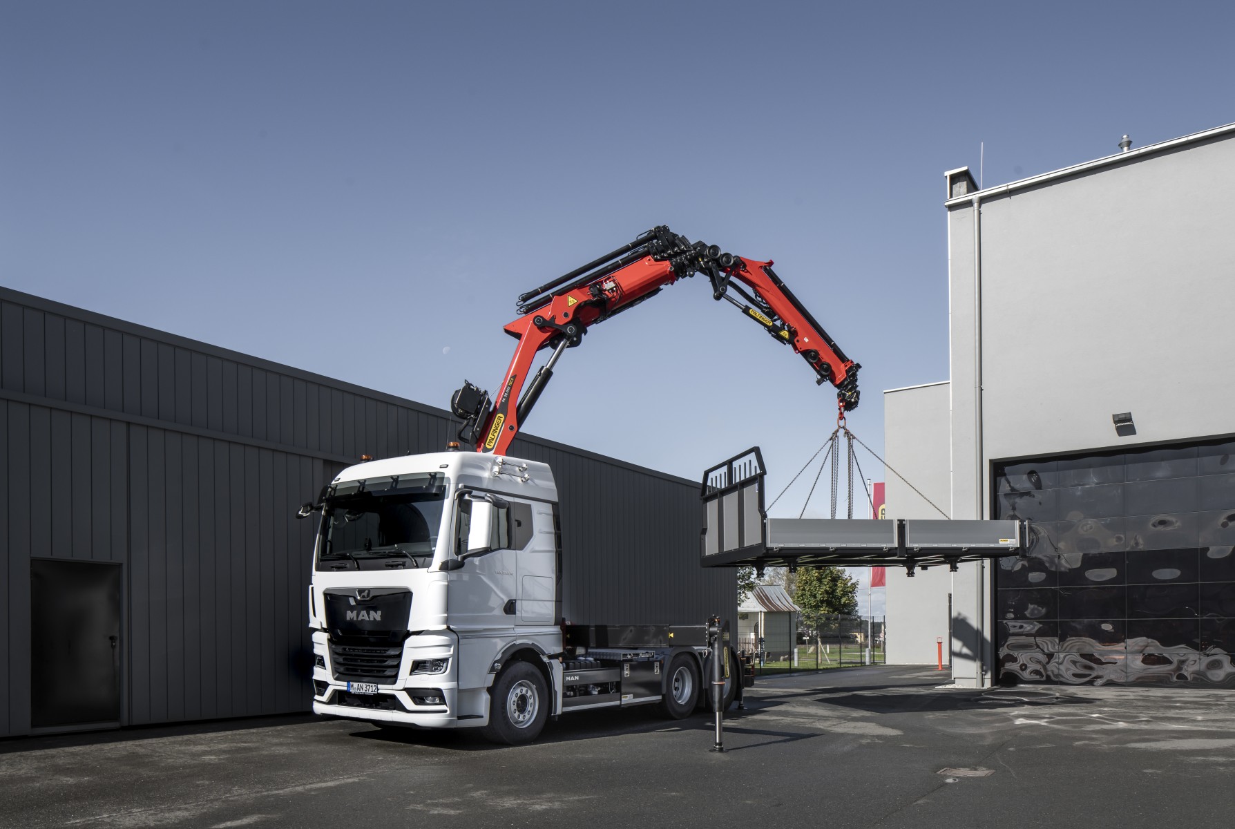 vehicle loading crane